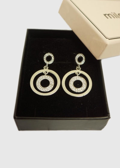 Ciara women's earrings with crystals