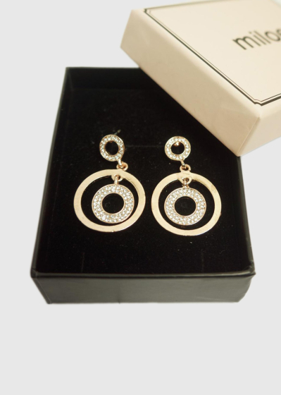 Ciara women's earrings with crystals
