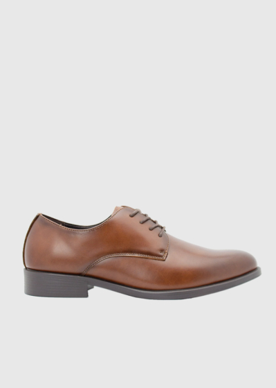 Bone brown men's shoes