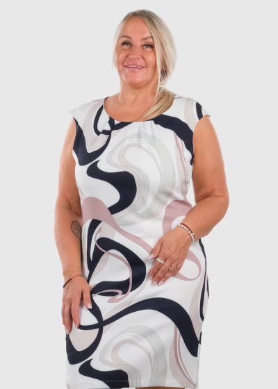 Beyza короткое вечернее платье Большого размера