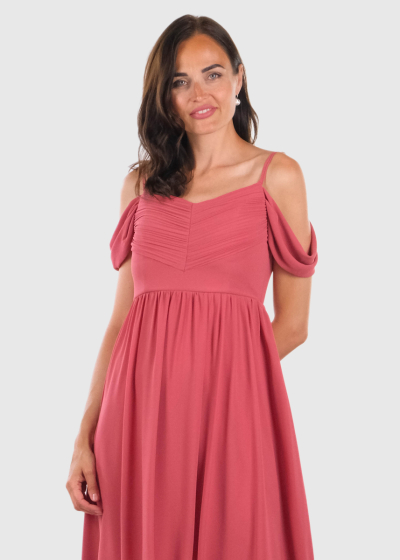 Bonnibel pink short evening dress