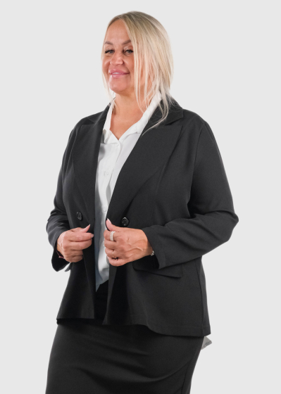 Julia Plus Size black women's blazer