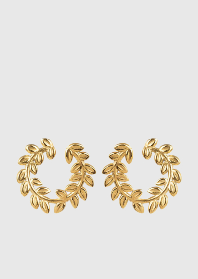 Derya gold-colored women's earrings