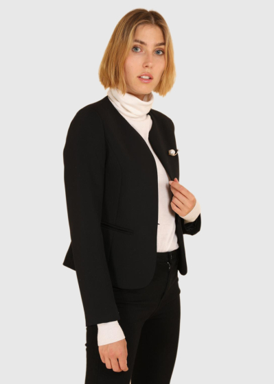 Maurelia black women's blazer