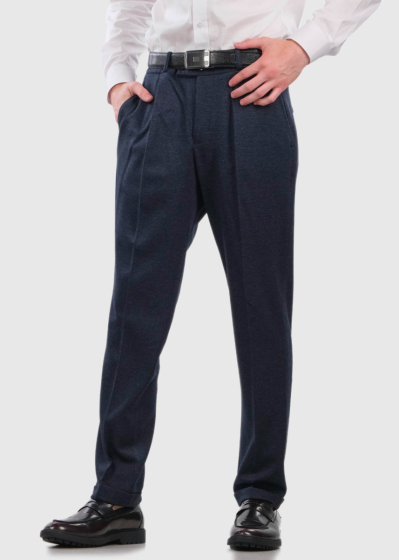 Deron dark blue men's pants