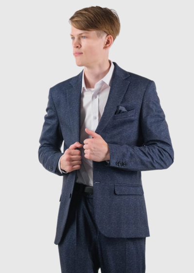 Ceron dark blue men's blazer