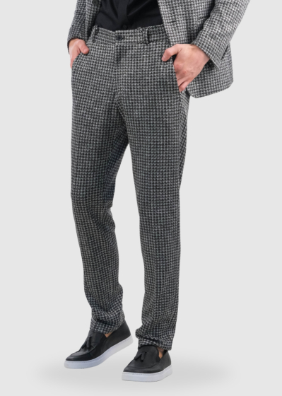 Jade dark grey men's trousers