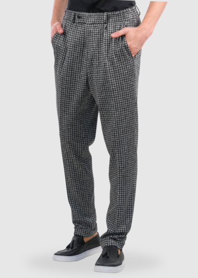 Jaden dark grey men's trousers