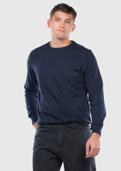 Settimio dark blue mens sweater