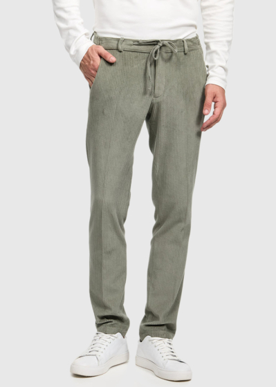 Denal green men's trousers
