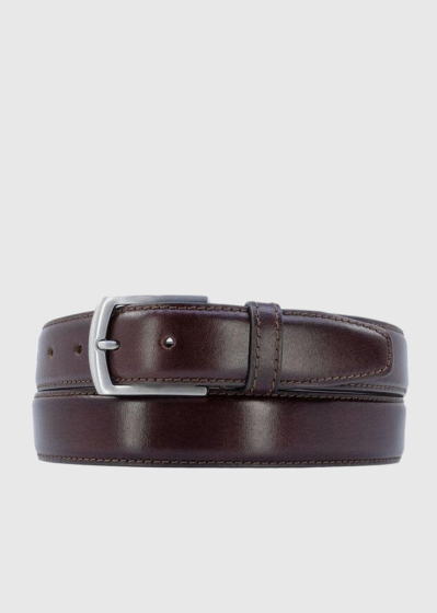 Alexei dark brown mens belt