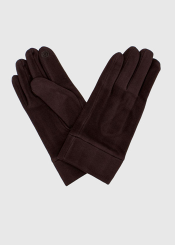 Elvin dark brown gloves