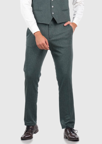 Daichi dark green men's trousers