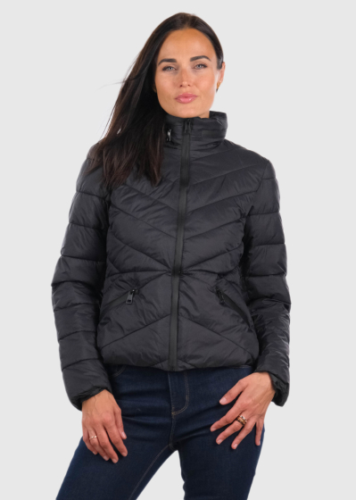 Elifnur black short jacket