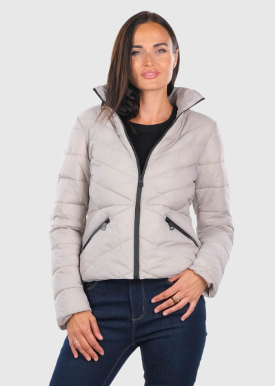 Elifnur grey short jacket