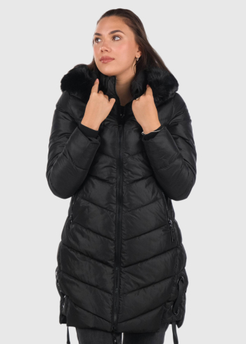 Etna black women's jacket