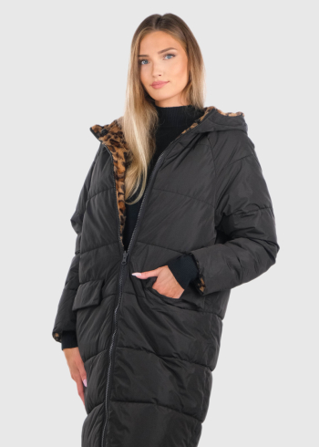 Gayane black women's double sided jacket