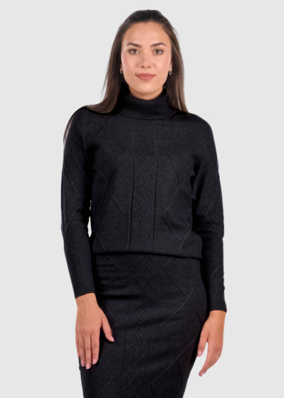 Eldisa black warm suit