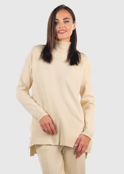 Giada beige women's suit