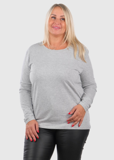 Irem Plus Size grey longsleeve