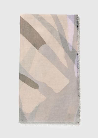 Женский шарф с принтом