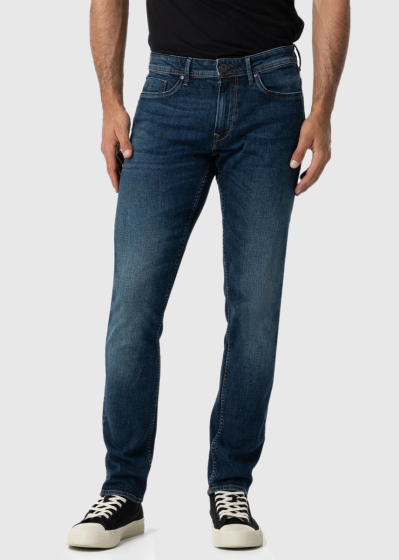 Regular Fit dark blue mens jeans