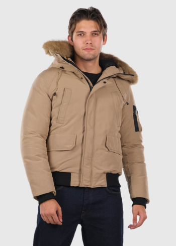 Elan beige short jacket