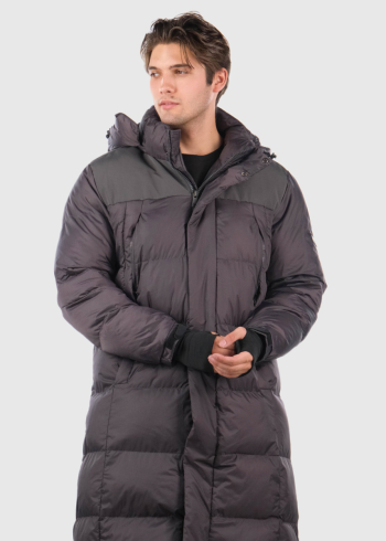 Elcan grey men's winter jacket