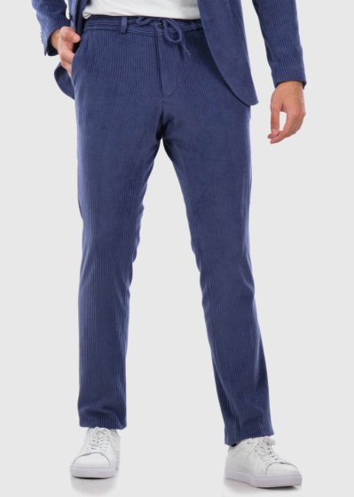 Eyvind blue men's trousers