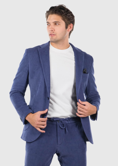 Eyvind blue men's blazer