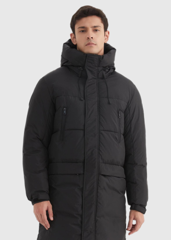 Gellert tumši pelēka vīriešu jaka ar kabatām