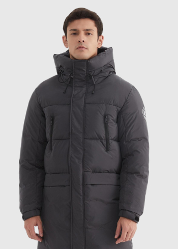 Gellert black men's jacket with pockets