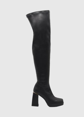 AZAREY black womens high boots