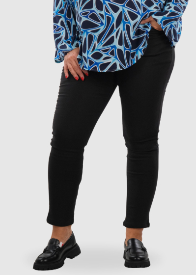 Jala черные брюки Больших Размеров с утеплителем