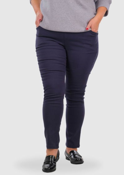 Jade Plus Size dark blue pants