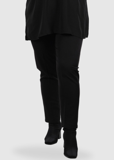 Jazeera черные брюки Больших Размеров с карманами