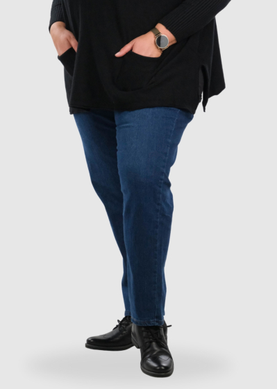 Judy синие женские джинсы Больших Размеров