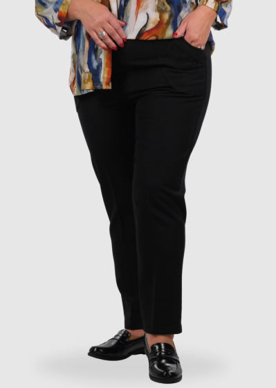 Jolina Classic черные брюки Больших Размеров