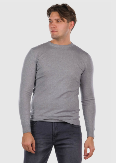 Samuele grey men's sweater