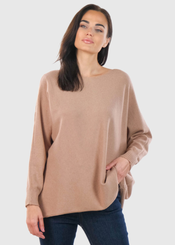 Lenuta beige women's sweater
