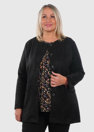 Liene Plus Size black blazer