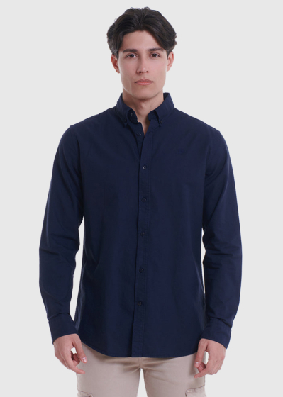 Lovino dark blue long sleeve shirt 