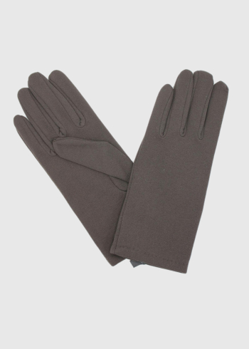 Mio dark brown gloves