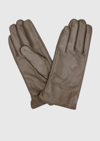 Osanna brown womens leather gloves