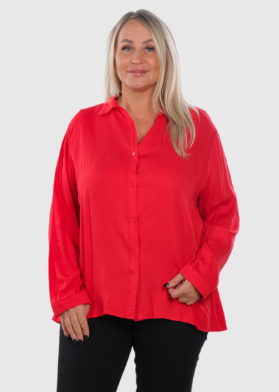 Zlata Plus Size red blouse