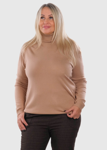 Eulalia Lielo izmēru bēša sieviešu bītlene