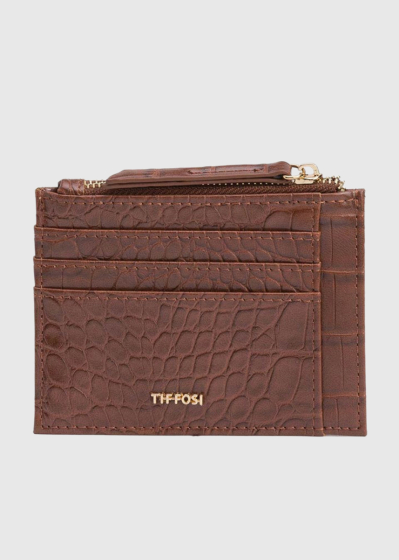 Brown card holder