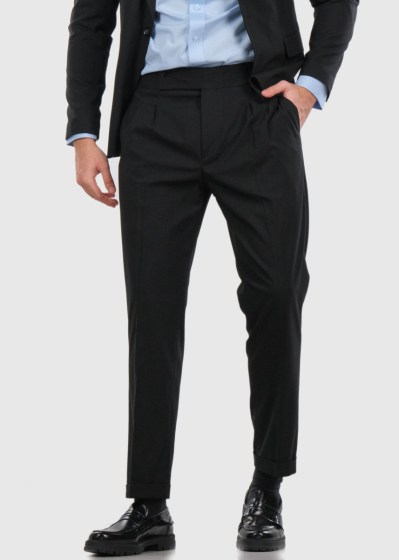 Weylin black mens classic pants