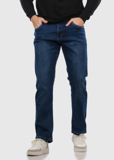 Regular Fit blue mens jeans