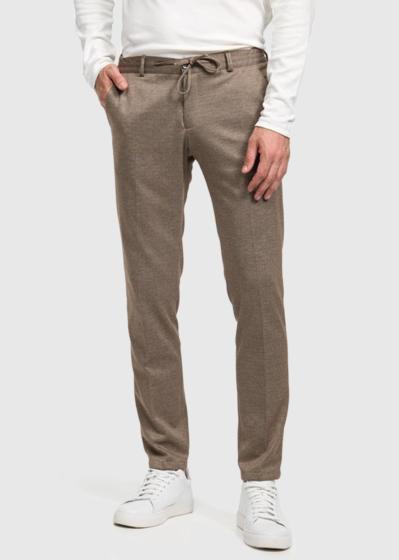 Travis beige men's trousers